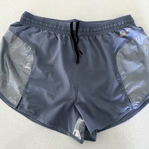 Authentic Nike Metallic Running Shorts NWT, M